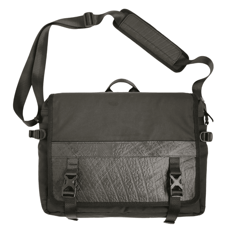 are timbuk2 bags vegan Nomad Voyager Recycled Rubber Vegan Messenger Bag