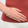 Kushikamana Recycled Brass Adjustable Ring (2 Colours)