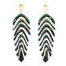 Pendientes colgantes de oro de madera reciclada Conture (4 colores disponibles)