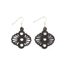 Blossom 3D Flower Recycle Rubber Earrings by Paguro Upcycle