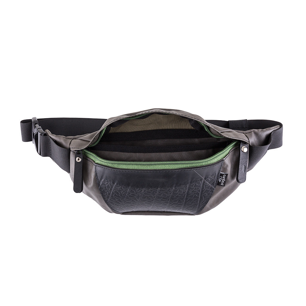 Platoon Recycled Canvas Vegan Fanny Pack by Paguro Upcycle