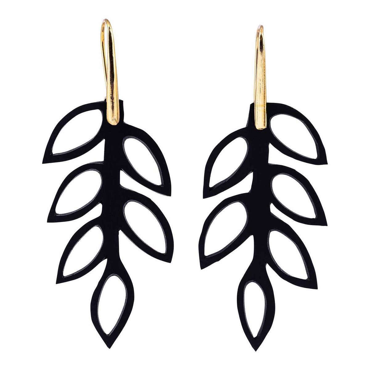 Shell Recycled Rubber Earrings – Paguro Upcycle