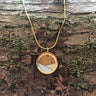 Conture Recycled Wood Gold Chain Necklace (4 Colours available) by Paguro Upcycle