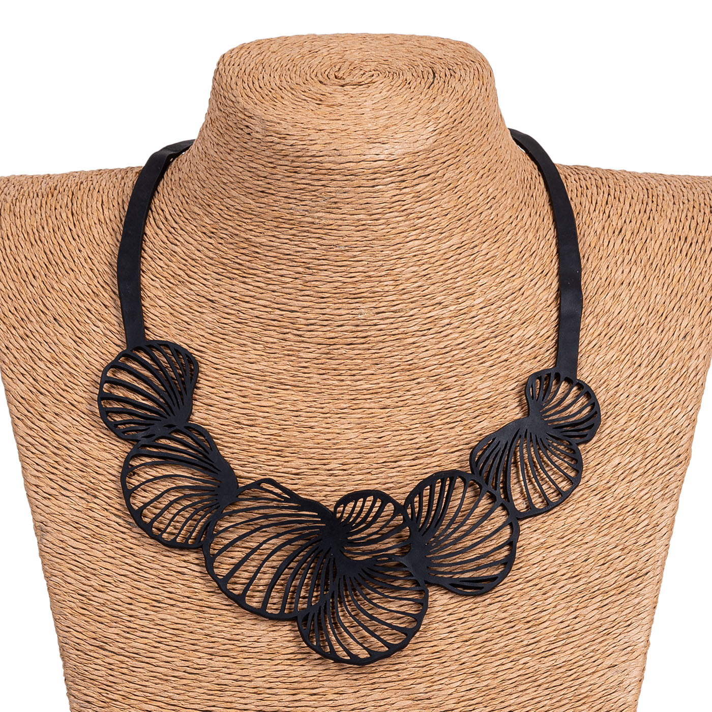 Shell Inner Tube Necklace by Paguro Upcycle