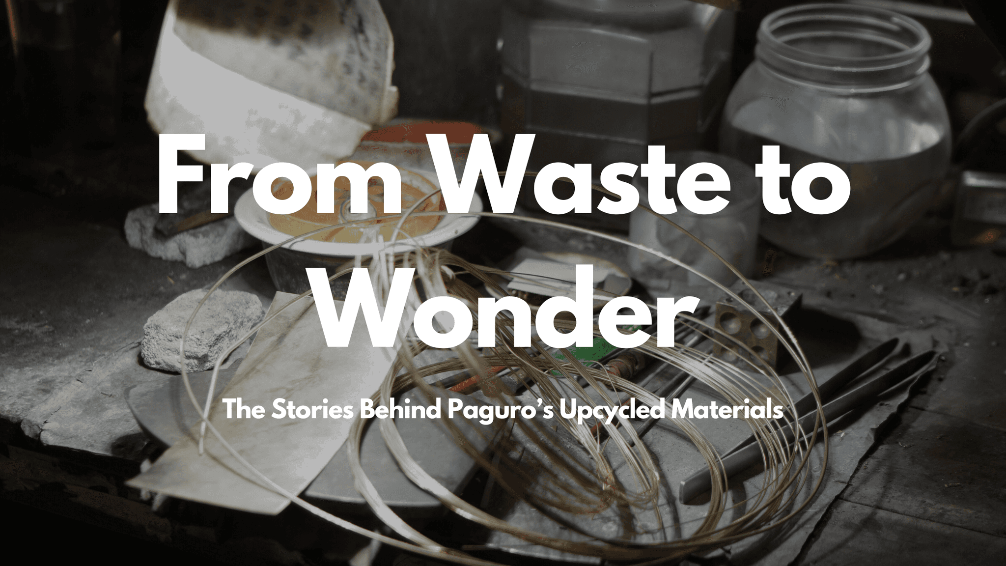 From Tyres to Timeless: The Stories Behind Paguro’s Upcycled Accessories