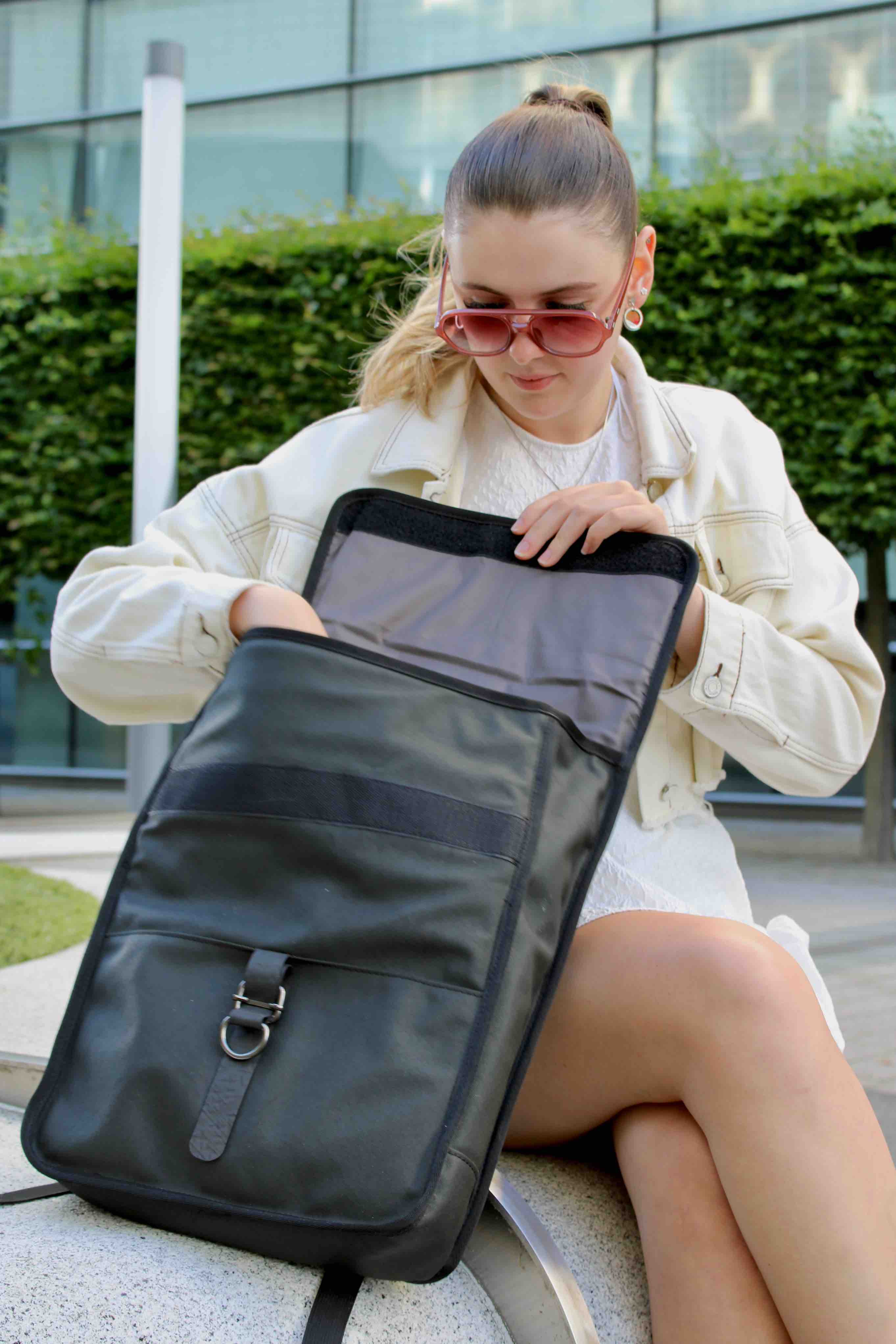 Mochila impermeable Colonel Vegan con compartimento para portátil