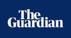 The Guardian logo with white text on a blue background.