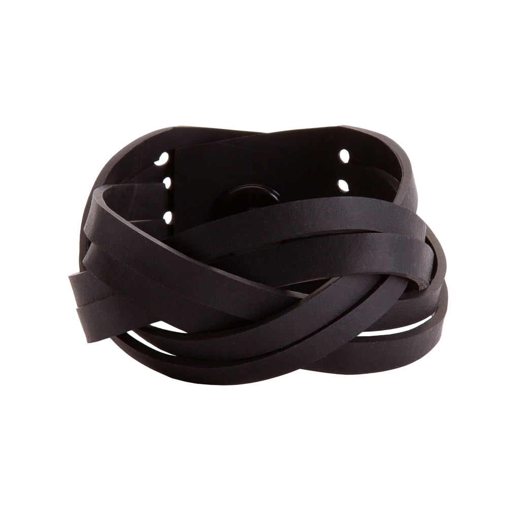 Dimension Recycled Rubber Bracelet by Paguro Upcycle