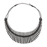 Fishbone Inner Tube Necklace by Paguro Upcycle