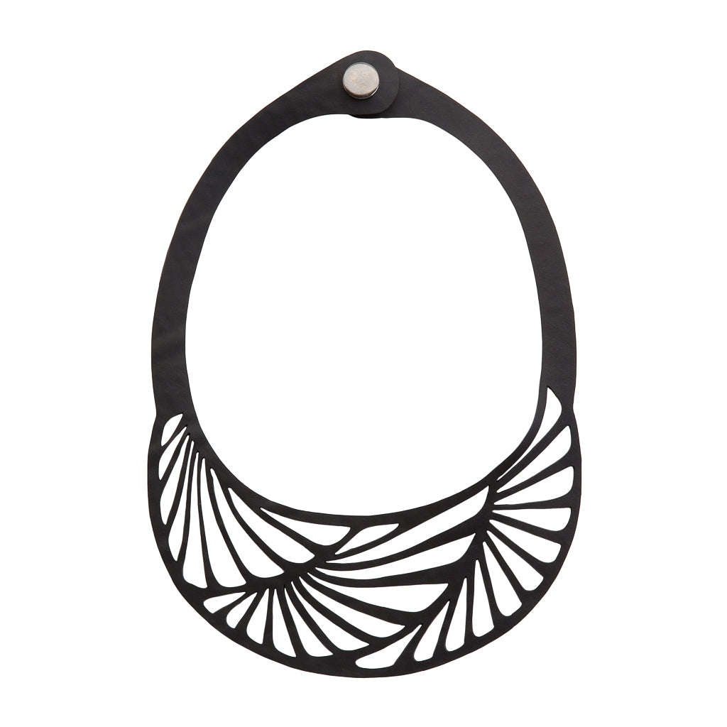 Seraphine (III) Inner Tube Necklace by Paguro Upcycle