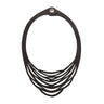 Autumn Inner Tube Necklace by Paguro Upcycle