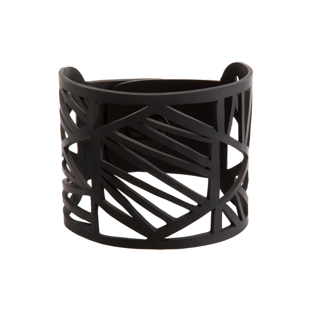 Honeycomb Recycled Rubber Bracelet by Paguro Upcycle