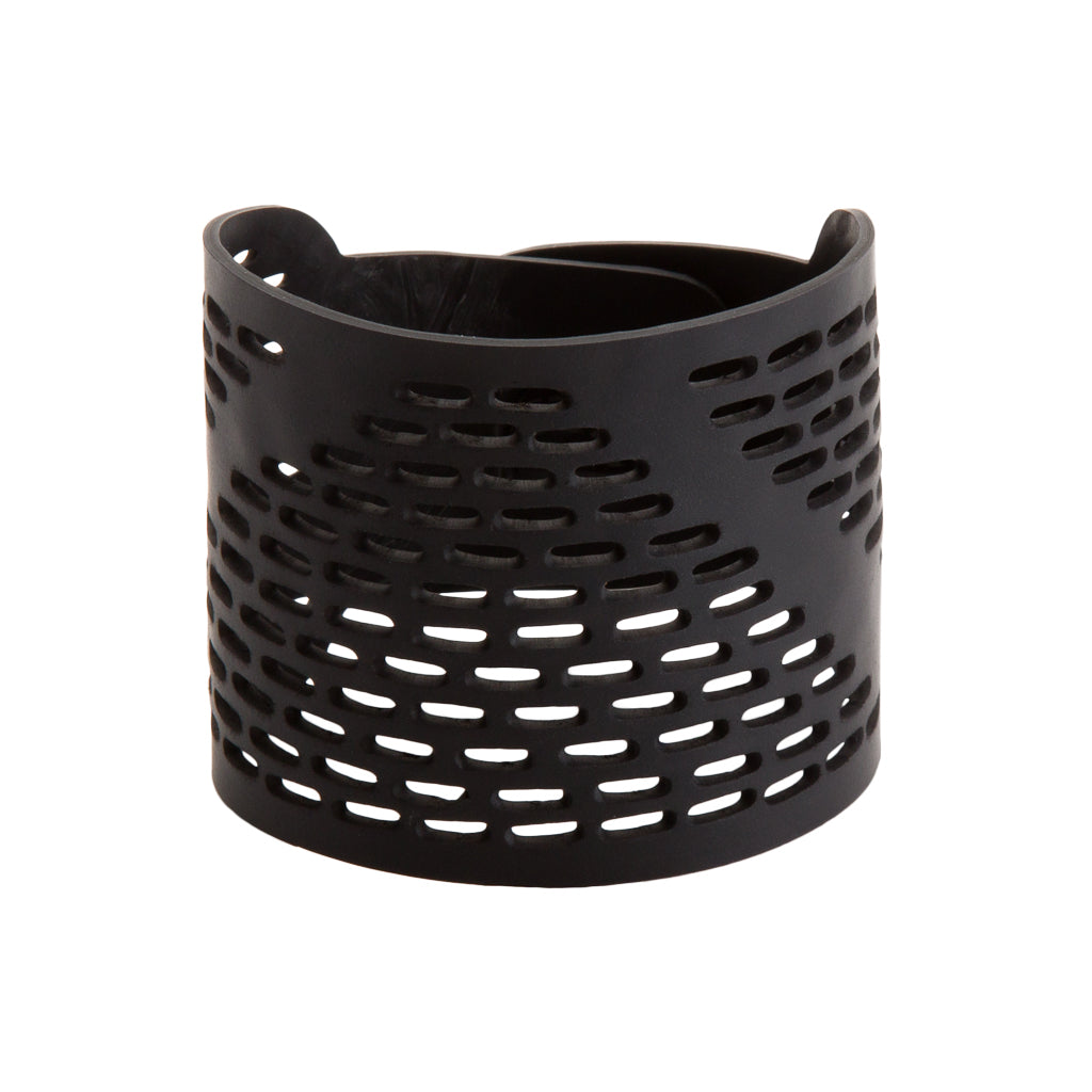 Coding Recycled Rubber Bracelet by Paguro Upcycle