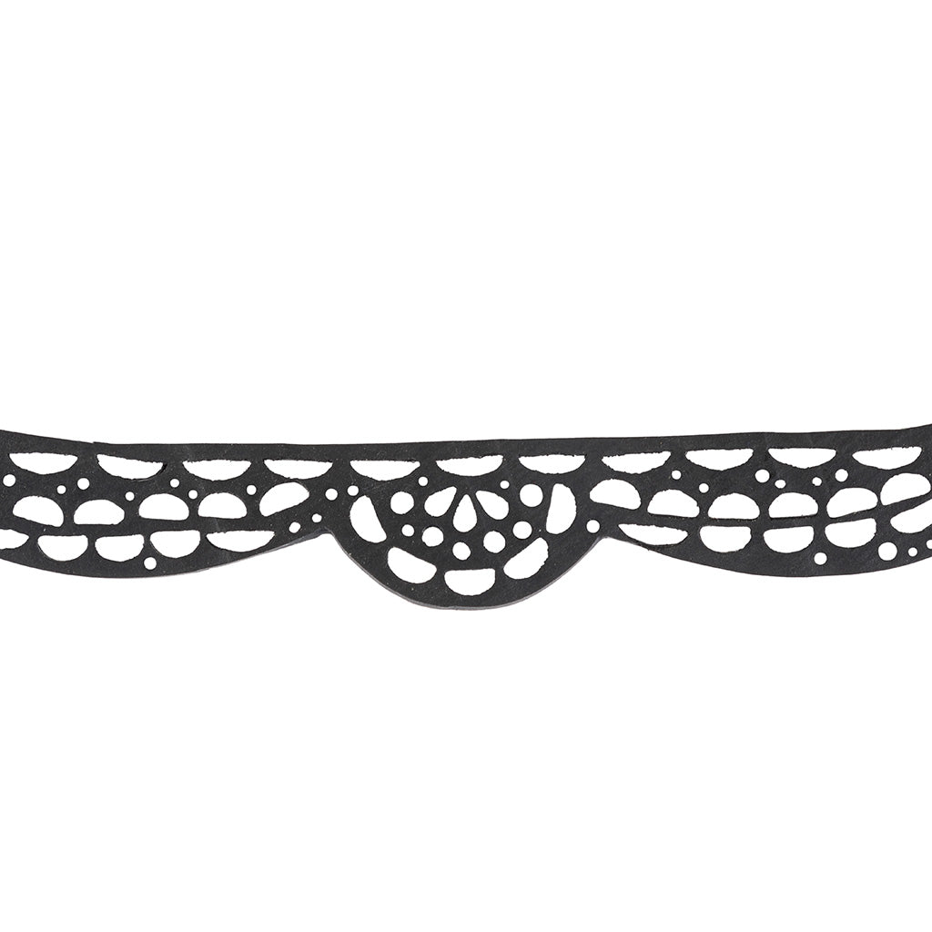 Lace Vegan Inner Tube Choker by Paguro Upcycle