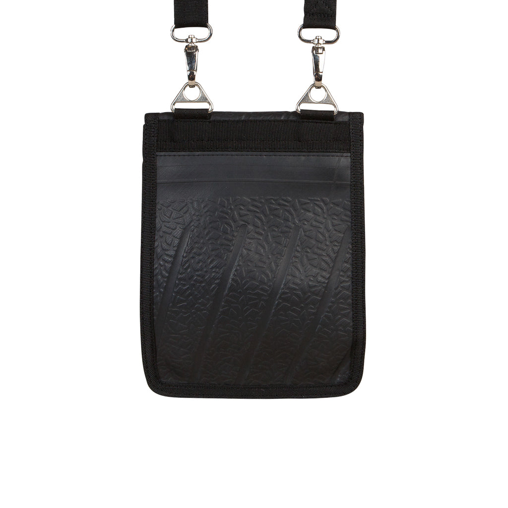 Eddie Recycled Rubber Outdoor Vegan Handbag by Paguro Upcycle