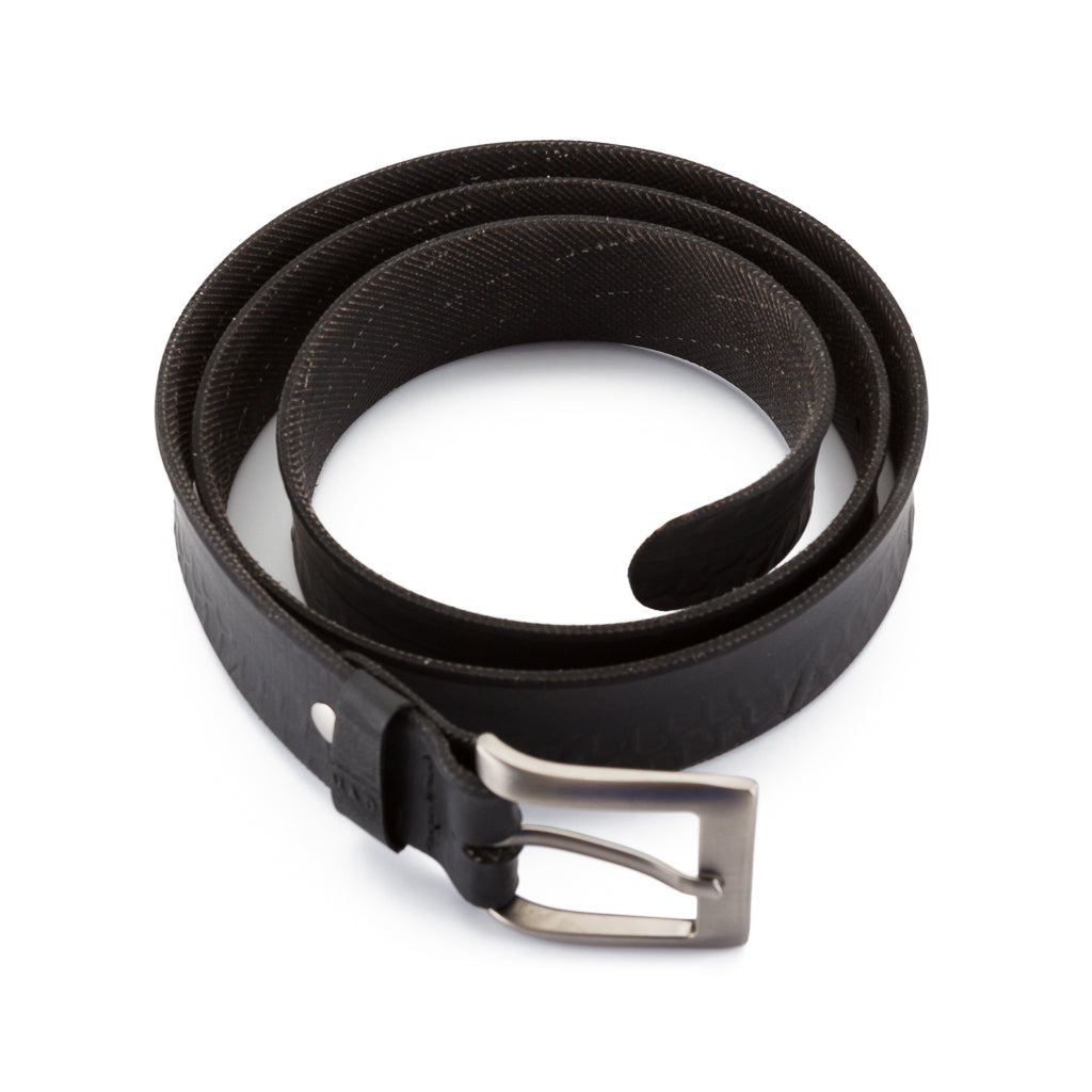 Recycled Rubber Motorbike Tyre Vegan Belt by Paguro Upcycle