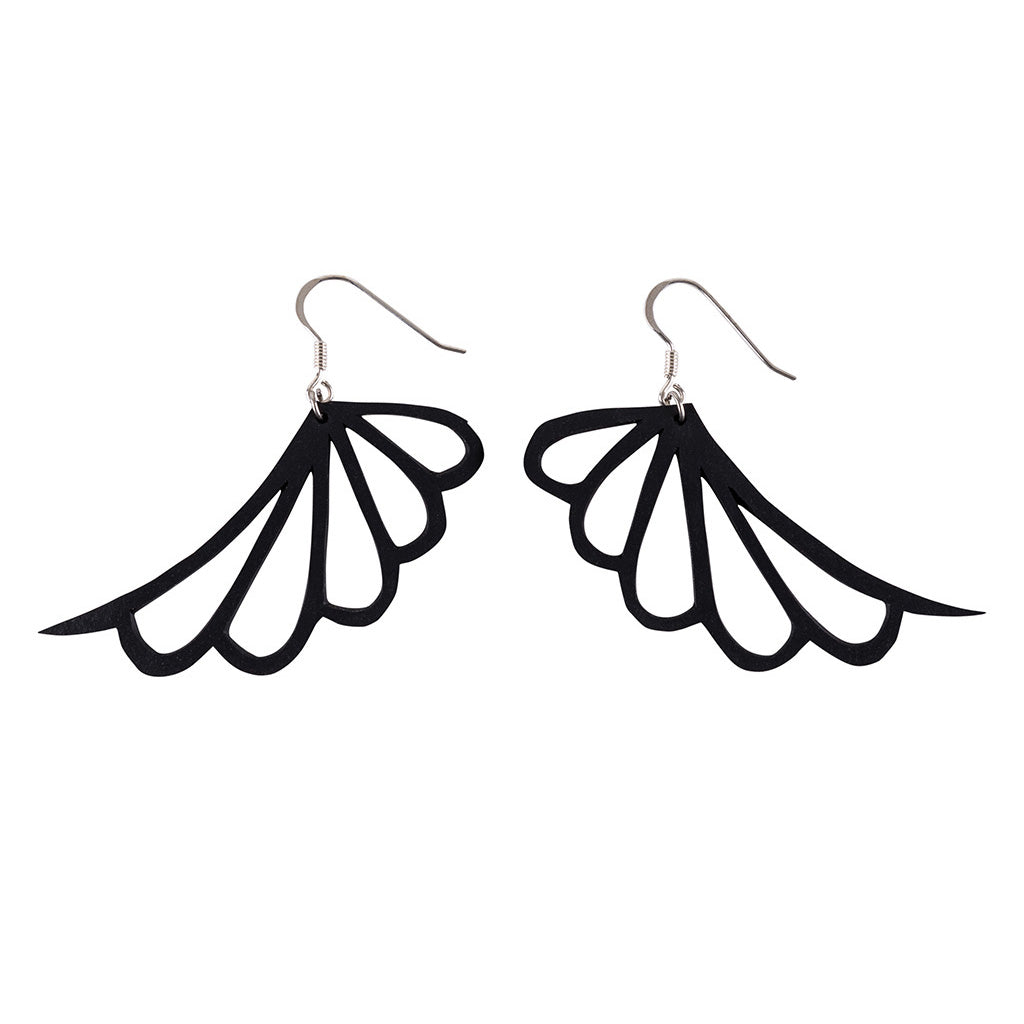 Wing Upcycled Butterfly Earrings by Paguro Upcycle