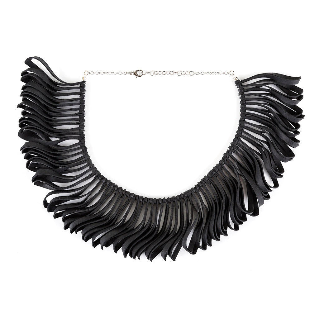 Fay Handcrafted Avant Garde Necklace by Paguro Upcycle