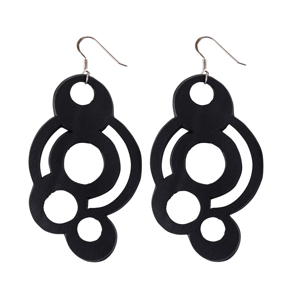 Circular Inner Tube Earrings – Paguro Upcycle