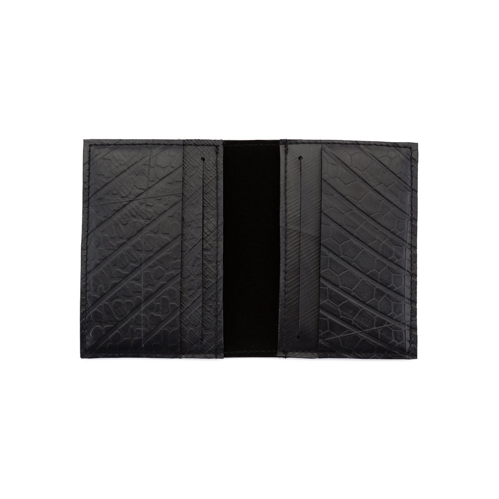 Conrad Recycled Rubber Vegan Card Wallet by Paguro Upcycle