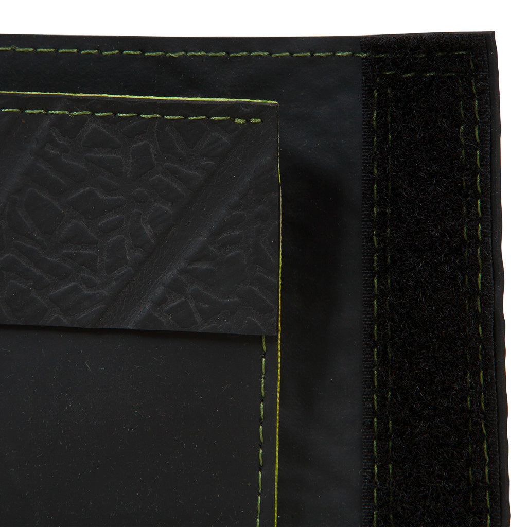 Reiga Velcro Recycled Rubber Vegan Wallet by Paguro Upcycle