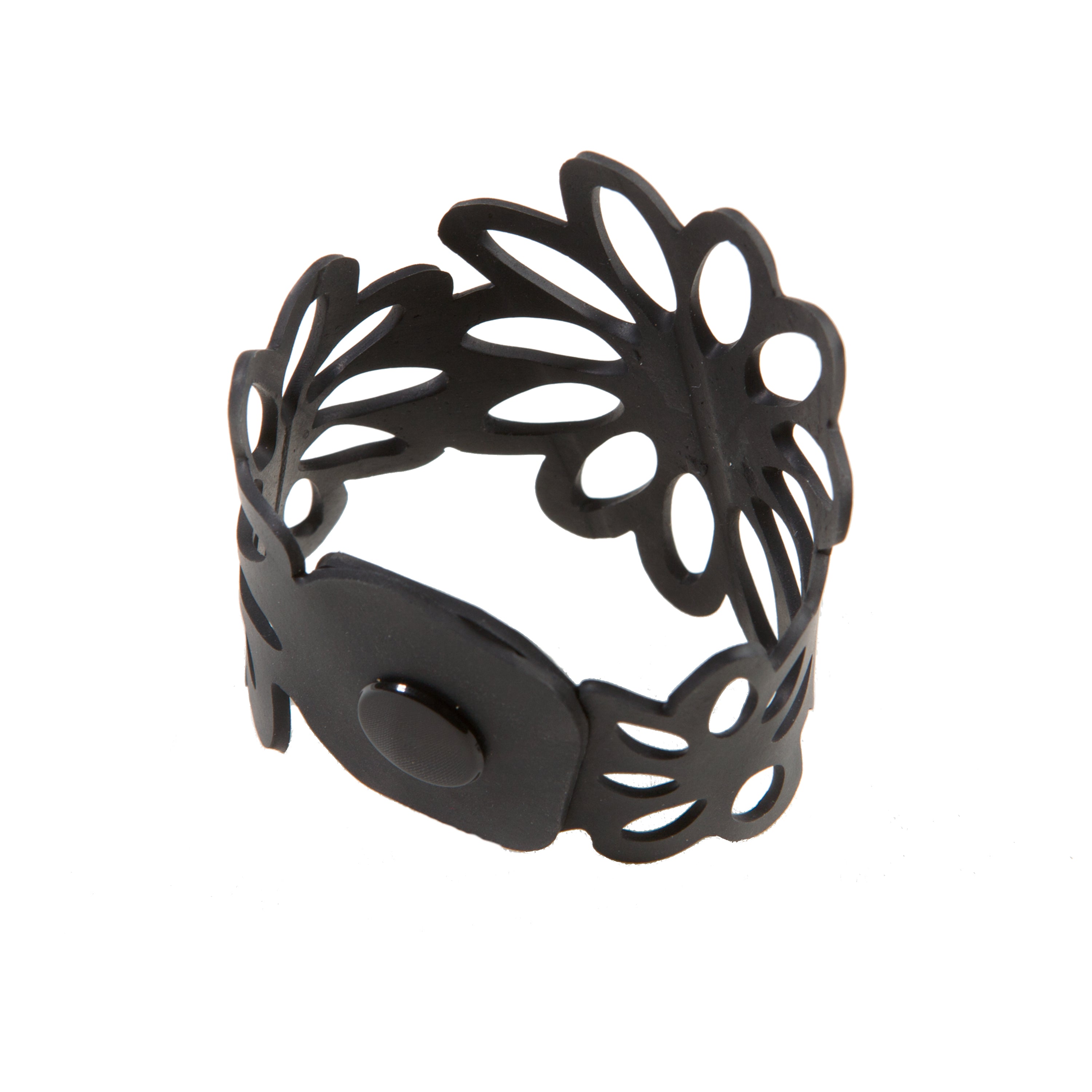 Dahlia Recycled Rubber Bracelet by Paguro Upcycle