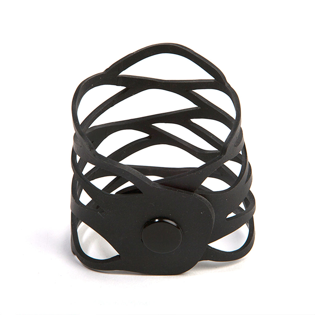 Flame Recycled Rubber Bracelet by Paguro Upcycle