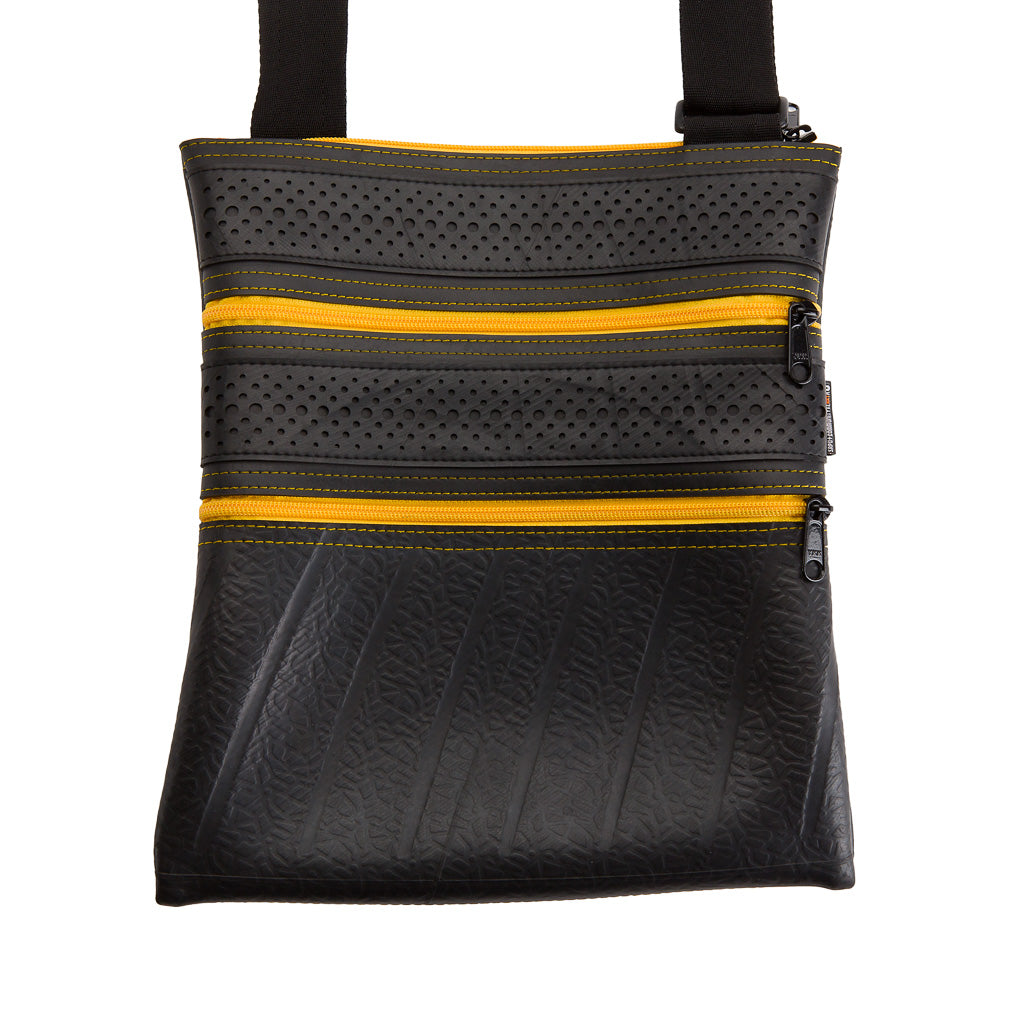 Maggie Special Recycled Rubber Vegan Handbag by Paguro Upcycle