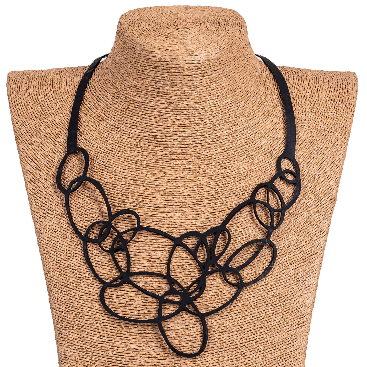 Infinity Upcycled Inner Tube Necklace by Paguro Upcycle