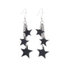 Stars Eco Friendly Earrings by Paguro Upcycle