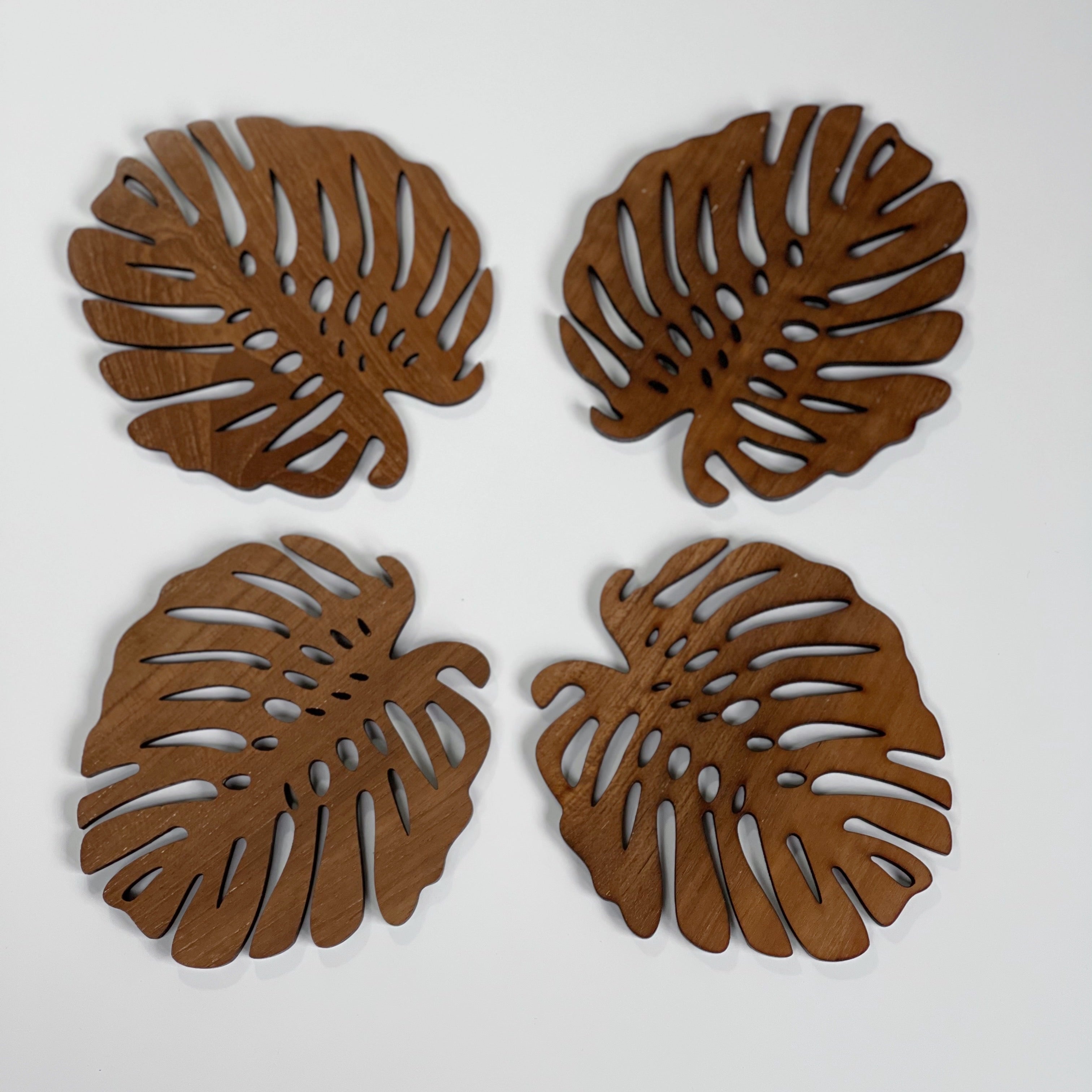 Posavasos de caucho reciclado Zeta Handcrafted - Juego de 2 o 4