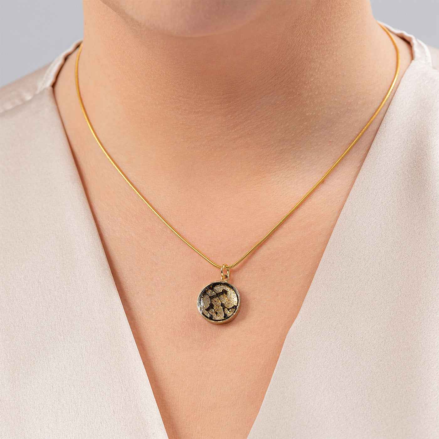 Libra Zodiac Sign Sustainable Necklace