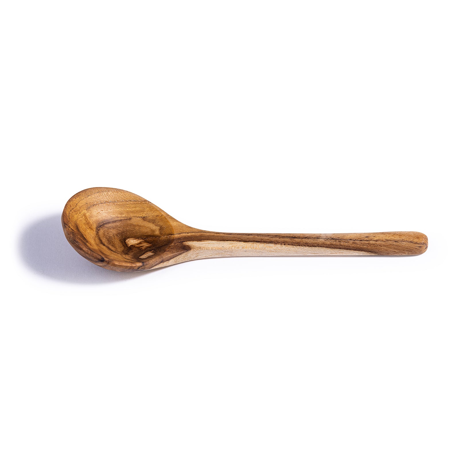 Paguro Upcycle tea spoon crafted from an upcycled wooden spoon with natural wood grain finish